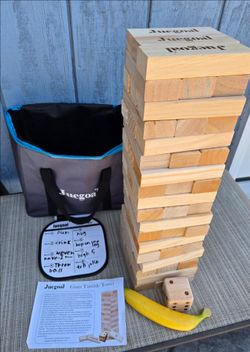 Giant Jenga Juegoal Game Set
