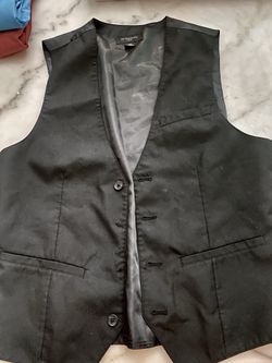 Men small black vest