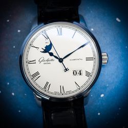Glashutte Original Senator Panorama Date Moonphase Full Set 