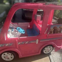 12V Battery Power Wheels Barbie Dream Camper Van 