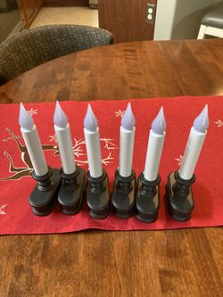 Candles , battery operated 