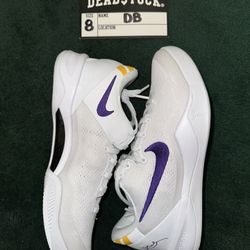 Nike Kobe 8 Protro Lakers Home Size 8 (See Description)