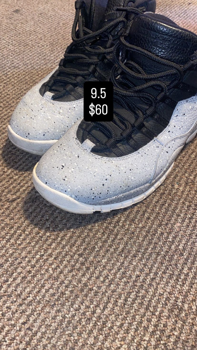 Jordan 10 Cements & Jordan 5 Green Bean
