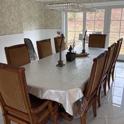 Dining Table With 8 Chairs 