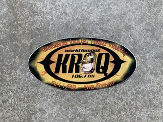 KROQ x Beastie Boys - sticker 1998