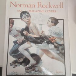 Massive Hard Cover Coffee Table Book: Norman Rockwell 332 Magazine Covers