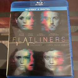 Flatliners blu ray new no digital code