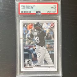 Louis Robert Rookie Card PSA Mint 9