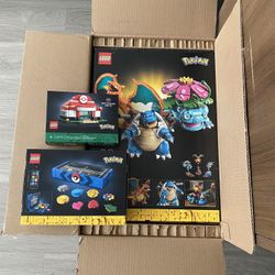 Trades: Lego Pokémon Center Exclusive Sets