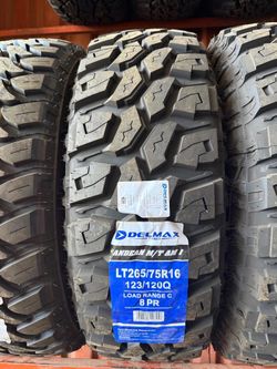 LT 285 75 16 Mud Terrain Set de Llantas Nuevas