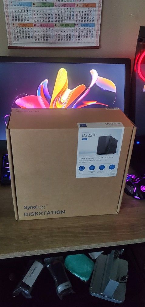 Open Box Synology DS224+ 2 Bay Docking Station NAS