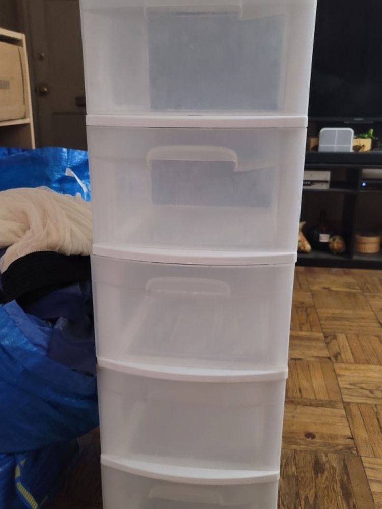 5 Plastic Drawer