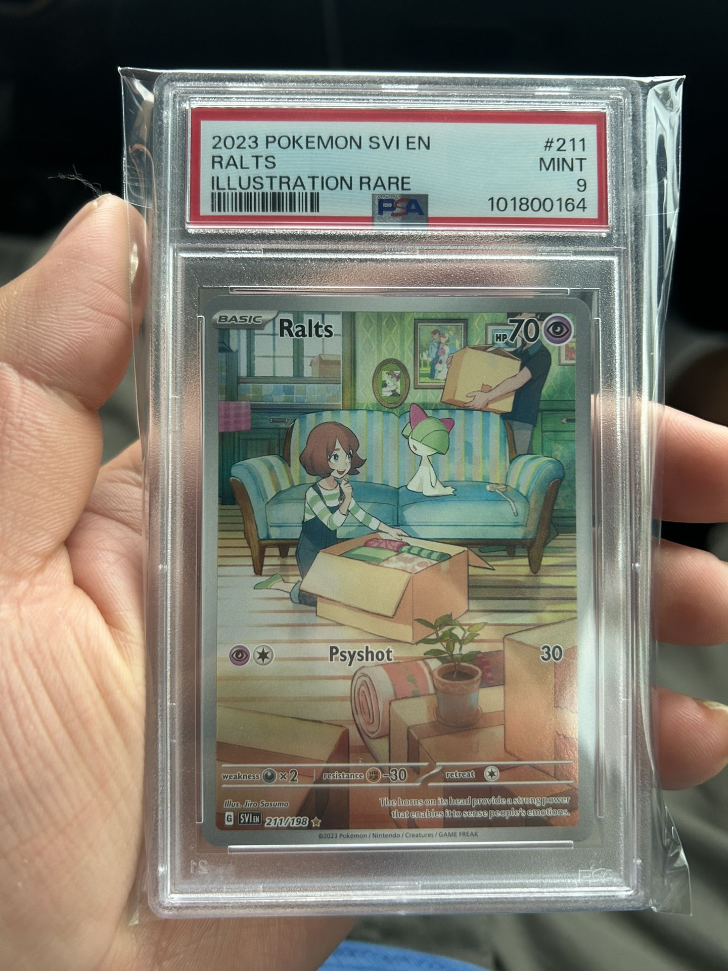 Ralts Psa 9 MINT