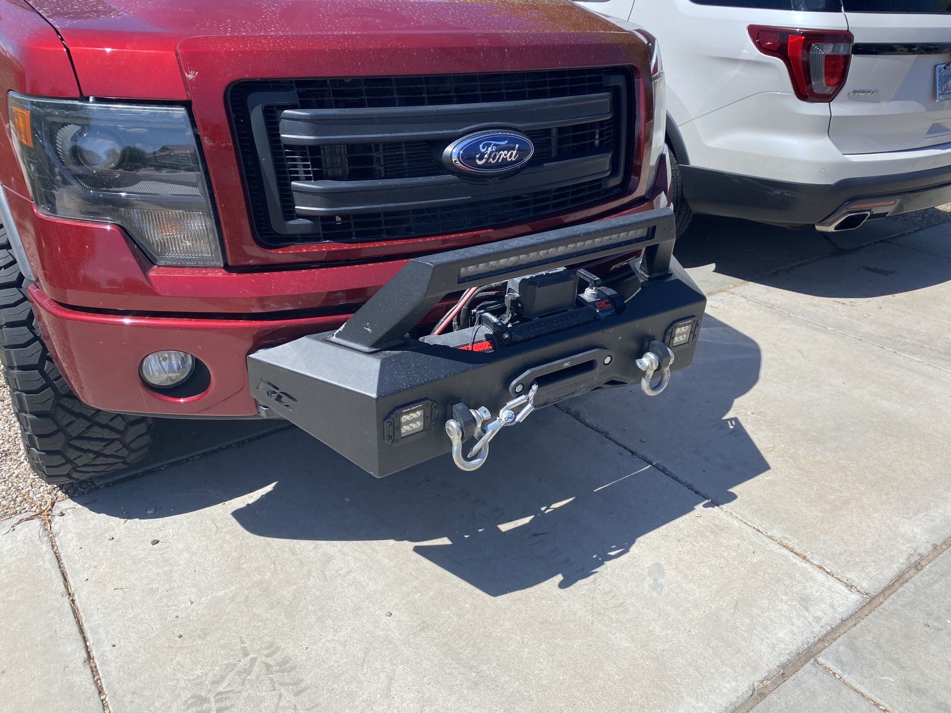 F150 Winch and Winch Mount