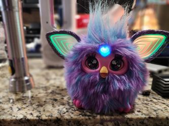 Furby Purple Interactive Plush Toy with Voice
