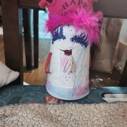 Size 32 cutter red dark blue. Light blue. Pinky purple ish product phone cup.