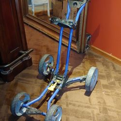 Sun Mountain 4 Wheel Collapsible Micro Push Golf Cart