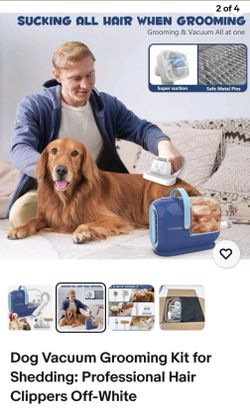 Homeika 3L Pet Grooming & Hair Vacuum with 7 Tools, 5 Nozzles, Storage Bag for Dogs and Cats Groomin