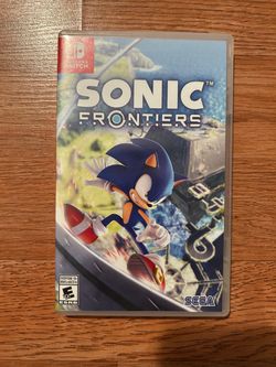 Sonic Frontiers Nintendo Switch Game