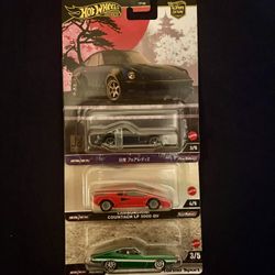 Hot Wheels, JH4 Nissan, F&F Torino, Leno’s Lamborghini 