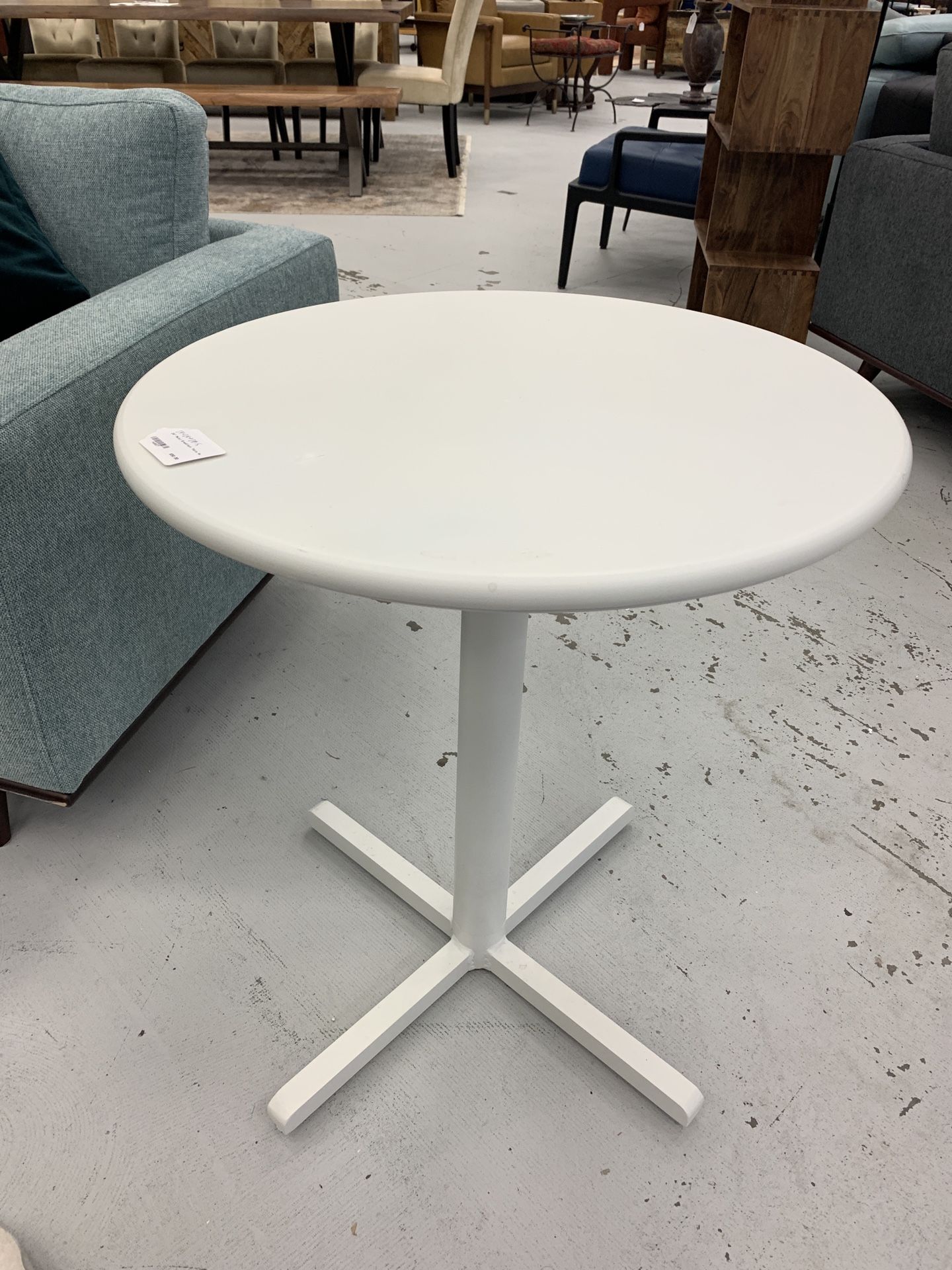 24” Metal Breakfast Table