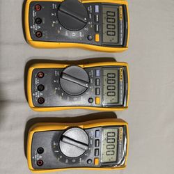 various fluke multi meters 