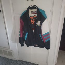 Anahiem Ducks Leather JACKET