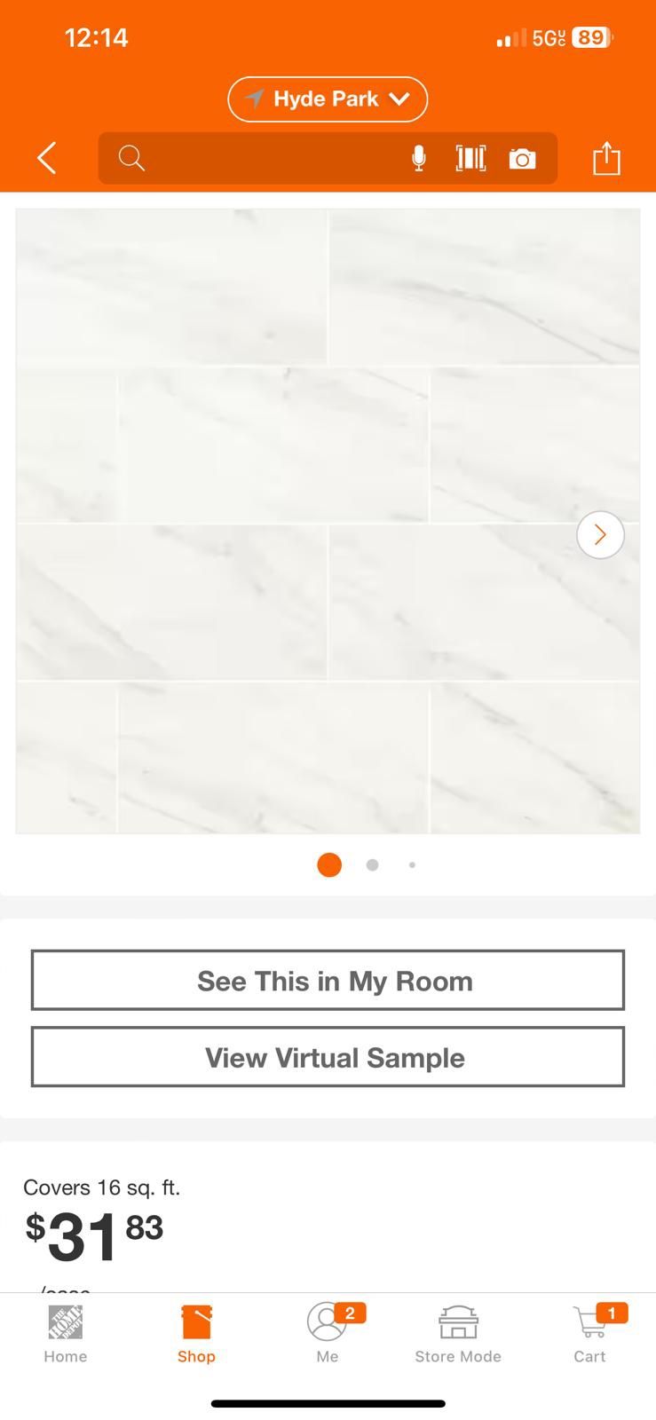 Kolasus White 12 in. x 24 in. Matte Porcelain Stone Look Floor and Wall Tile (16 sq. ft./Case) 4.3k