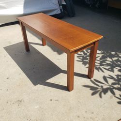 Wood  Seat