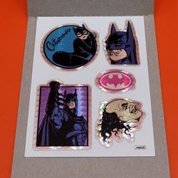 Vintage Batman  Vending Machine Prism Sticker