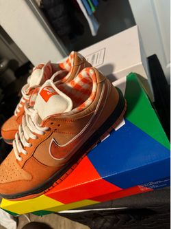 Orange Lobster Dunks