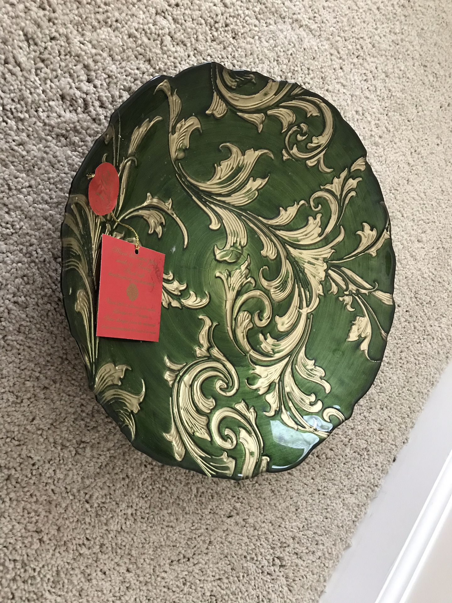 Decorative plate for Festive season