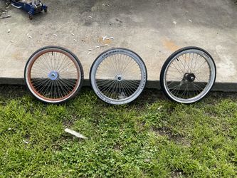 Lowrider bike wheels