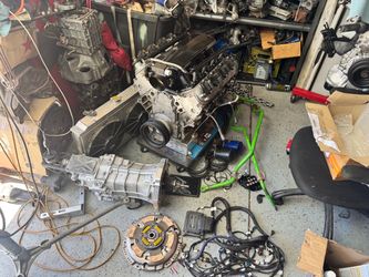 LS1 Aluninum Longblock w/ 240SX Swap Parts Jk41B 6 Speed, Standalone and more
