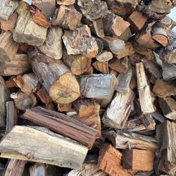 Dry Split Almond Mix Firewood!!!Ready Too Burn Seasoned Wood!!!