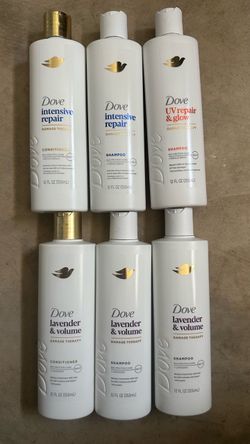 Dove Hair Care Bundle – 6 Bottles