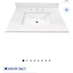Bathroom Vanity Top 31in