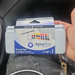 Aquafine Watercolor Travel Set(DALER ROWNEY)
