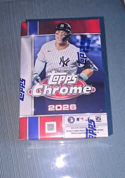 Topps Chrome 2026 Baseball Factory Sealed Value Box