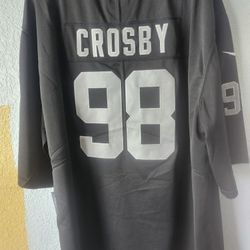 Maxx Crosby Raiders Football Jerseys/XXXL 