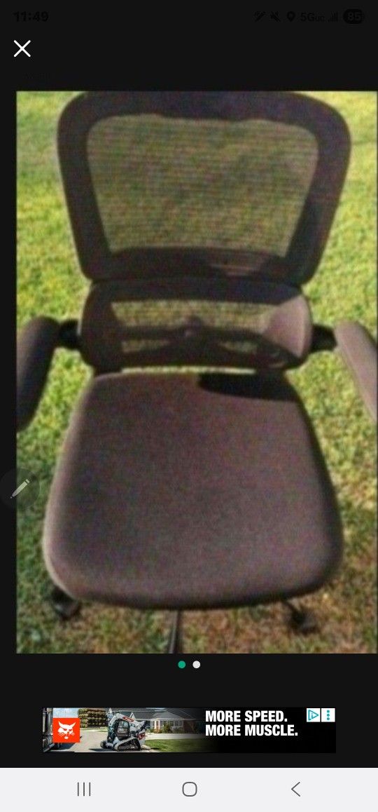 Black Used Desk Chair