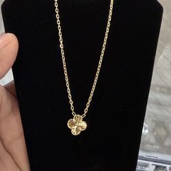 10kt 18in Van Cleef & Arpel Necklace 4.3grams