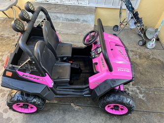 12 volt polaris rzr deals 900 pink