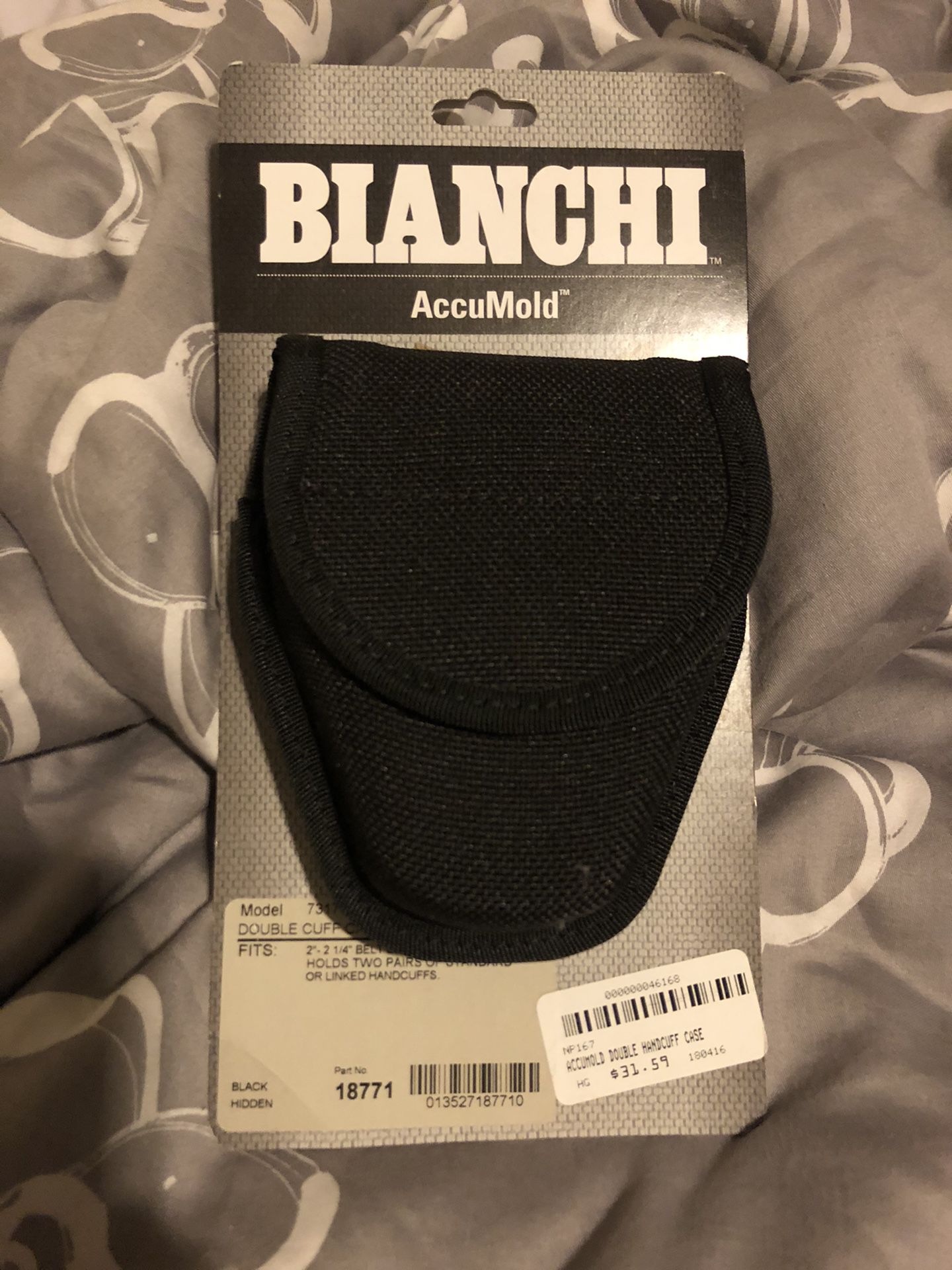 Bianchi Double Handcuff Case