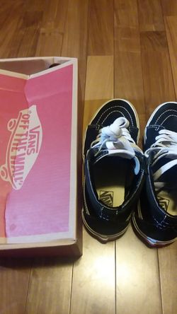 Zapatos vans usados unas 3 veses en muy buen estado size 3