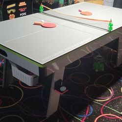 2in1 Air Hockey And Ping Pong Table 