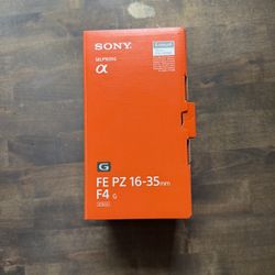 Sony Fe Pz 16-35 Mm F4 G