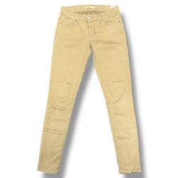 Levi’s Women’s 711 Khaki’s Skinny Stretch Ankle Pants Size 26