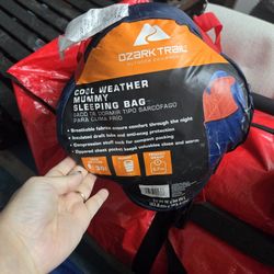 Ozark Trail Cool Weather Mummy Sleeping Bag – Like New