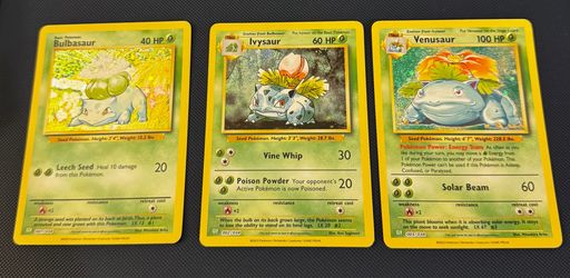 Bulbasaur/Ivysaur/Venusaur Classic Collection Bundle